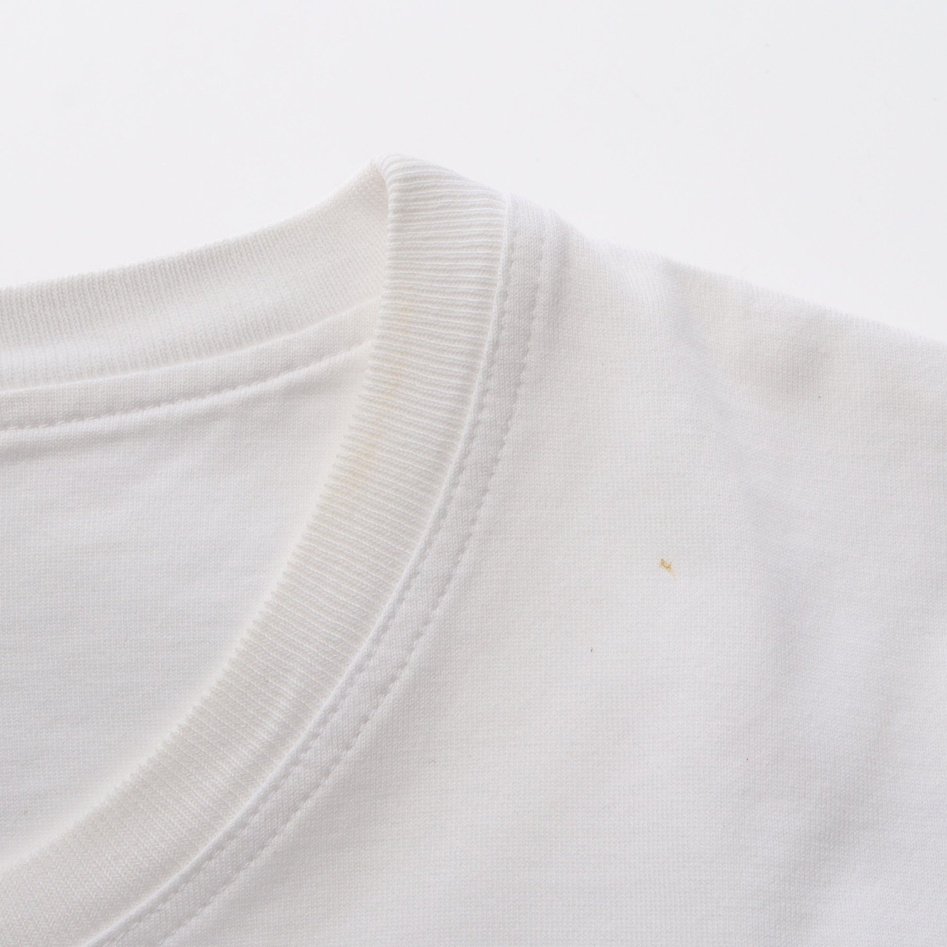 モザイク H刺繍 Tシャツ 半袖Tシャツ クルーネック コットン ホワイト エルメス トップス HERMES