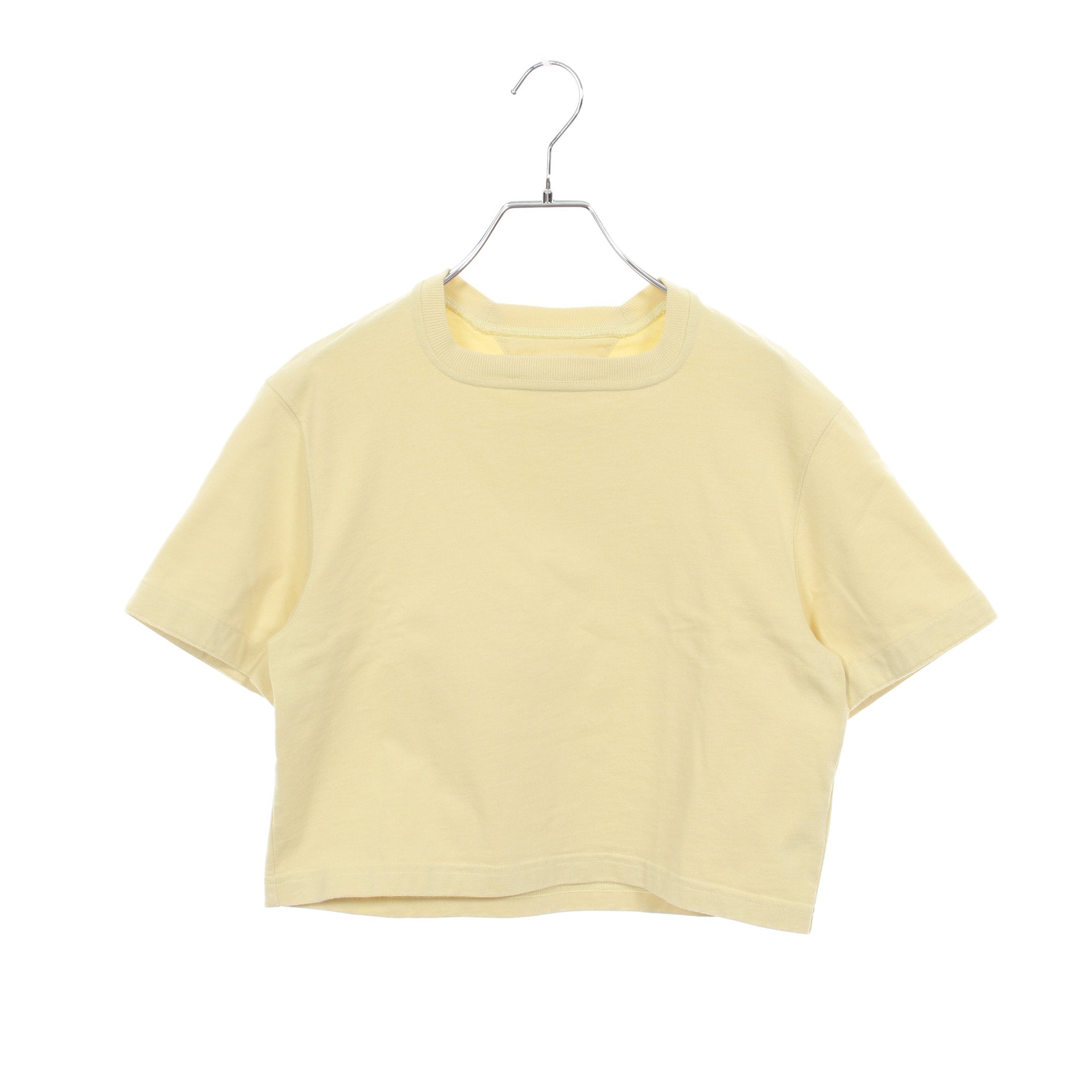 BOTTEGA VENETA ボッテガヴェネタ 半袖Tシャツ ヘビージャージー スクエアネック ヘビージャージー スクエアネック 半袖Tシャツ コットン ライト