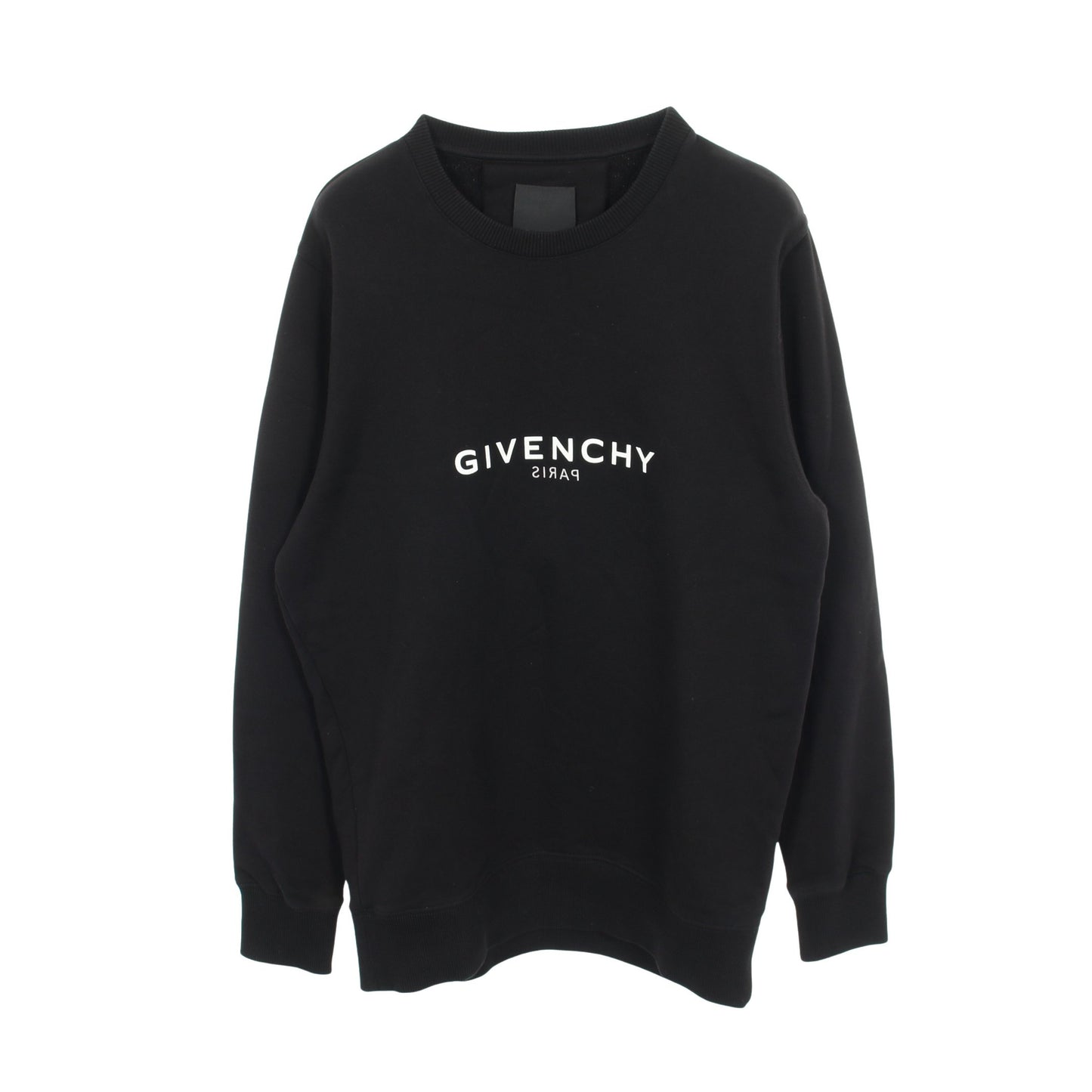 ロゴプリント スウェットシャツ コットン ブラック ホワイト ジバンシィ トップス GIVENCHY