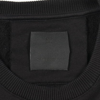 ロゴプリント スウェットシャツ コットン ブラック ホワイト ジバンシィ トップス GIVENCHY