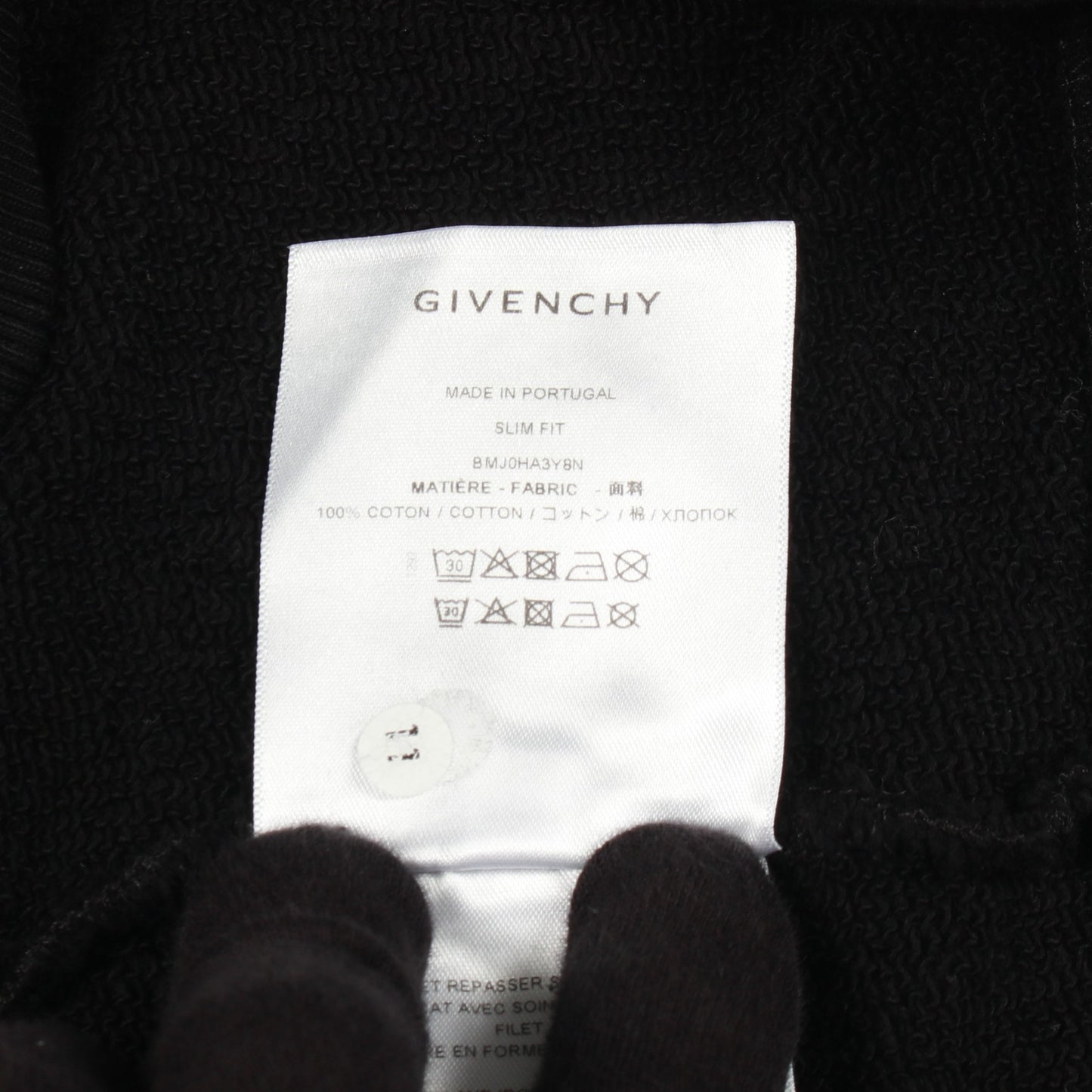ロゴプリント スウェットシャツ コットン ブラック ホワイト ジバンシィ トップス GIVENCHY