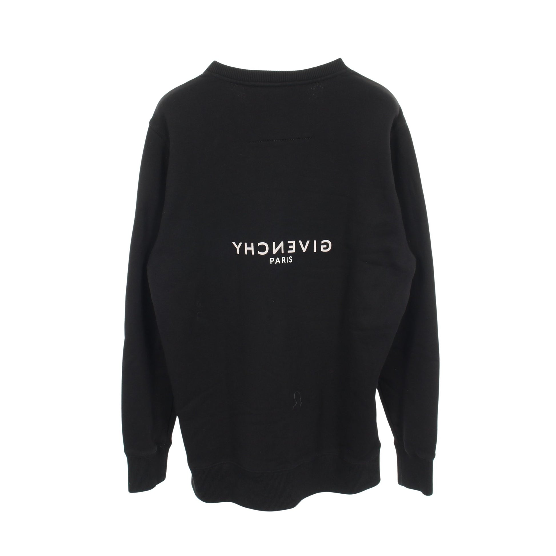 ロゴプリント スウェットシャツ コットン ブラック ホワイト ジバンシィ トップス GIVENCHY