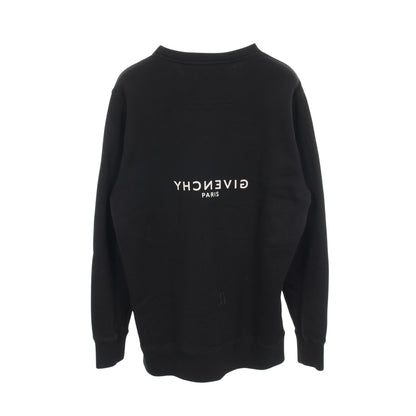 ロゴプリント スウェットシャツ コットン ブラック ホワイト ジバンシィ トップス GIVENCHY