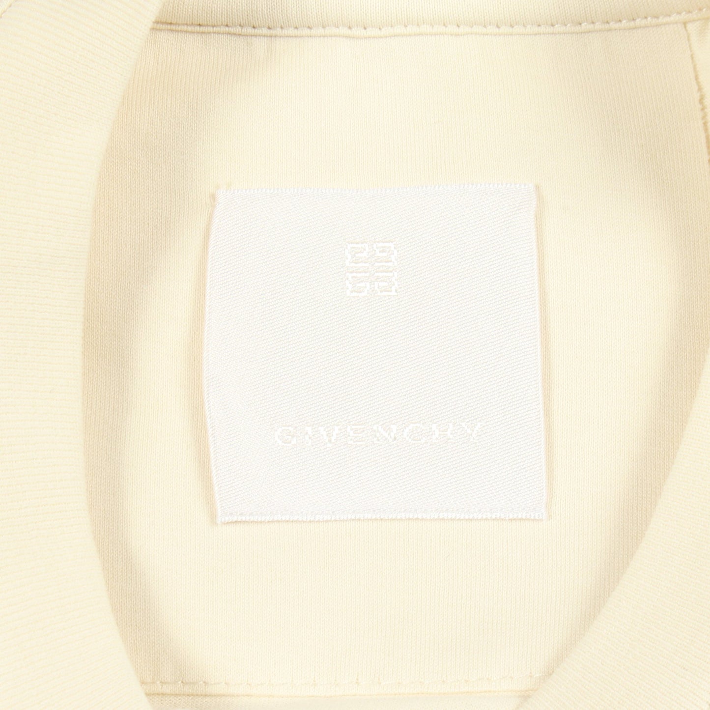 4G 半袖Tシャツ クルーネック コットン アイボリー マルチカラー ジバンシィ トップス GIVENCHY