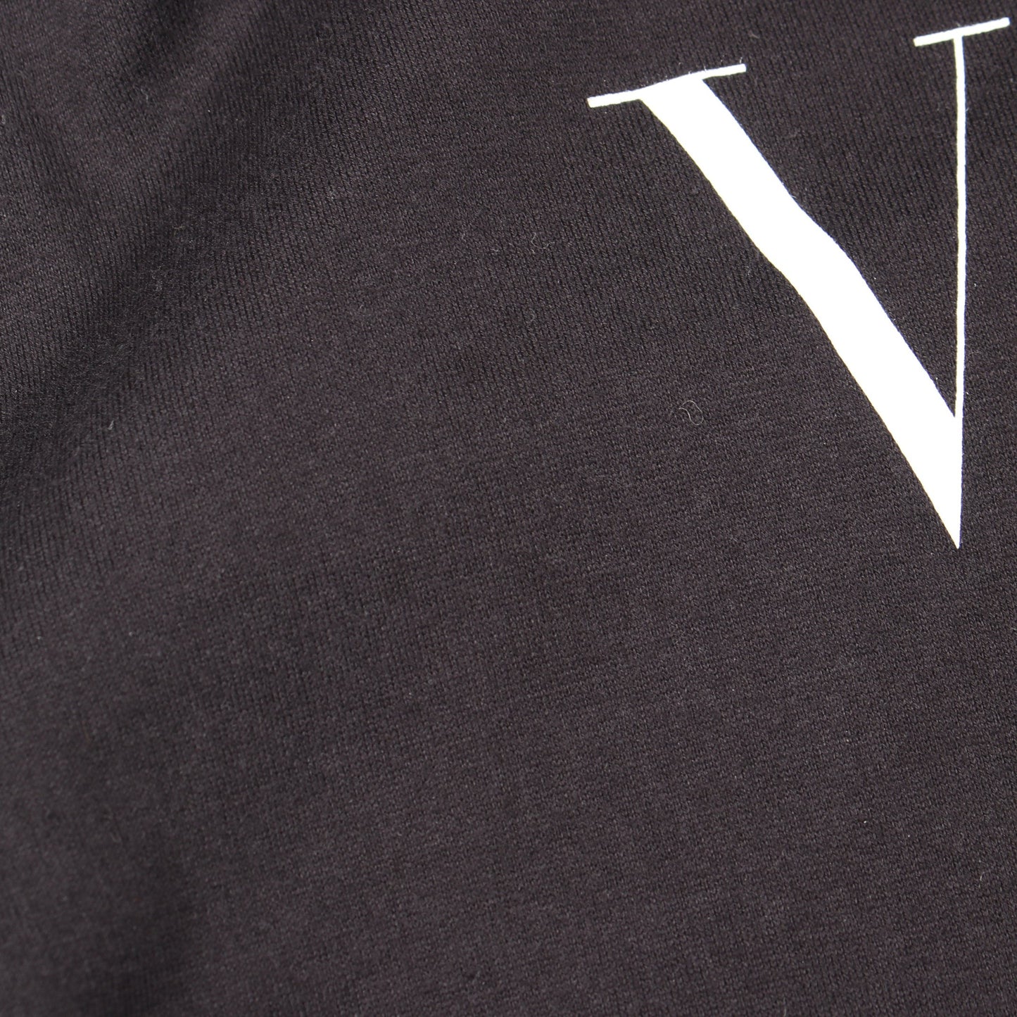 VLTNロゴ ジップアップパーカー コットン ブラック ヴァレンティノ トップス VALENTINO