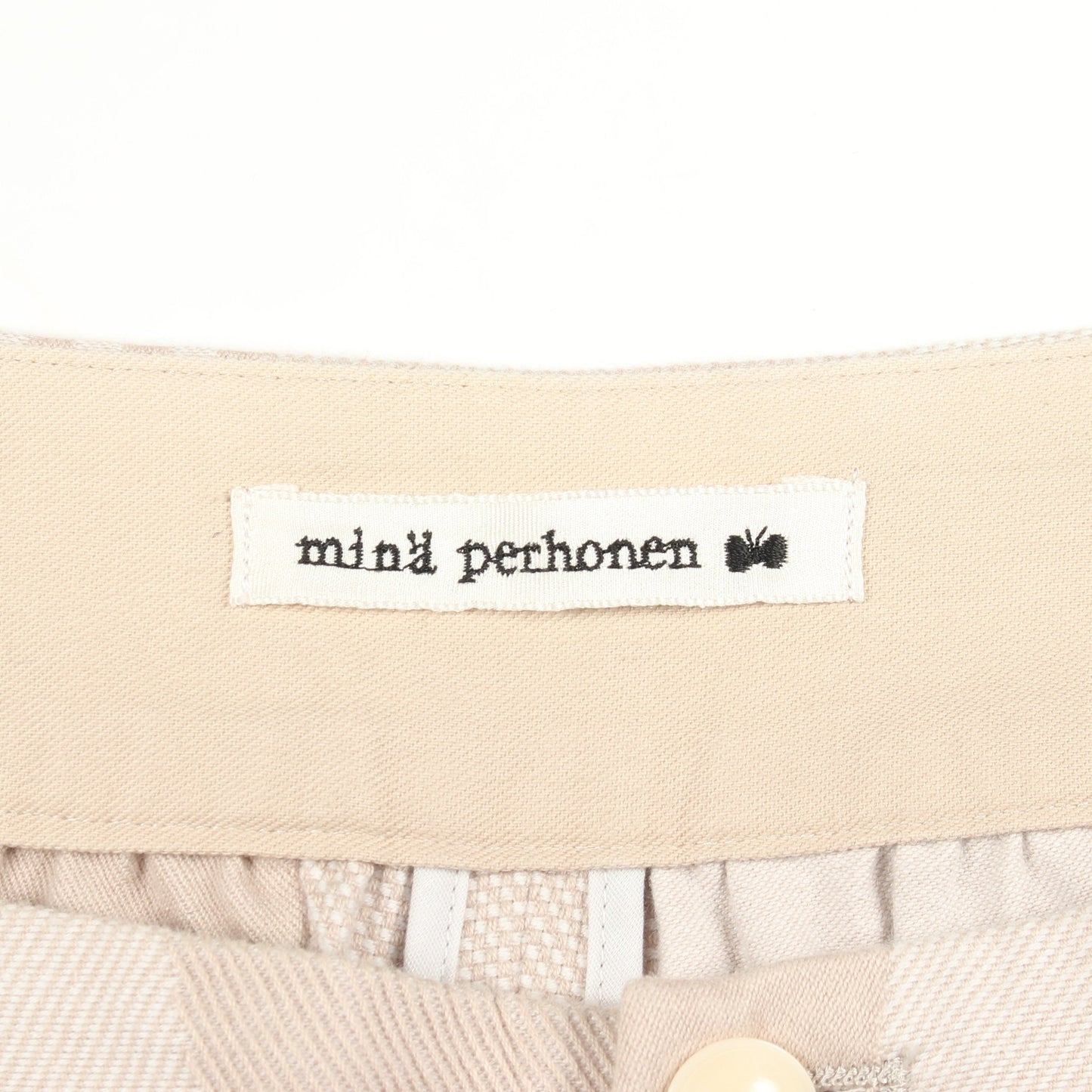 paddy パンツ コットン ベージュ ミナペルホネン ボトムス mina perhonen