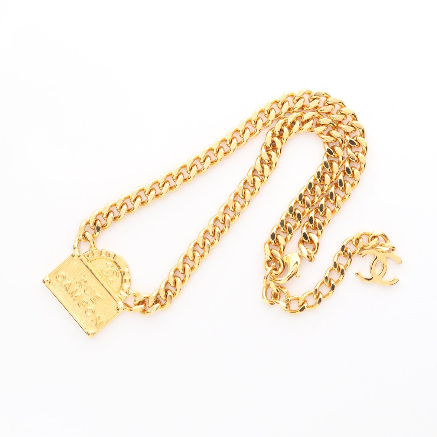 RUE CAMBON ネックレス GP ゴールド B22A シャネル アクセサリー CHANEL