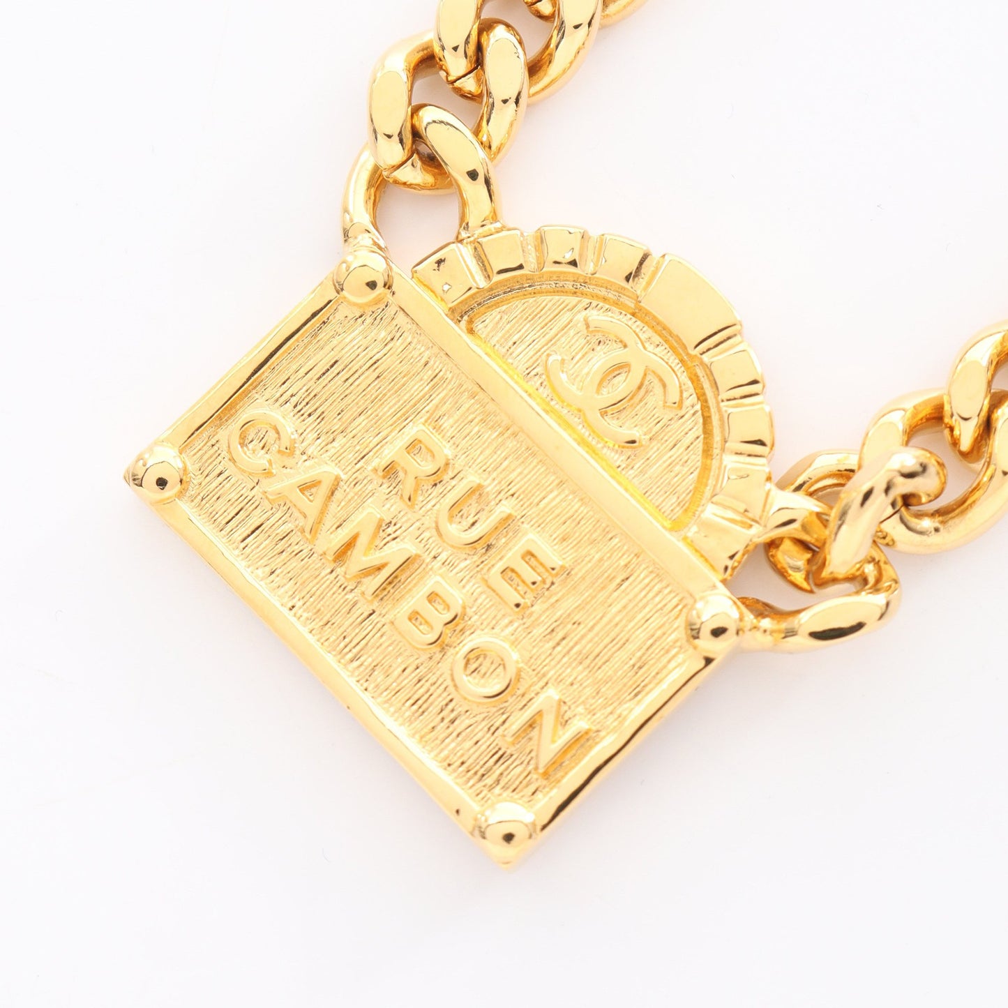 RUE CAMBON ネックレス GP ゴールド B22A シャネル アクセサリー CHANEL