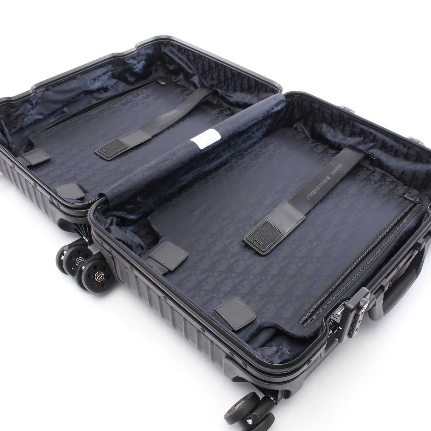 DIOR × RIMOWA オブリーク キャリーケース スーツケース アルミ ブラック クリスチャンディオール バッグ Christian Dior