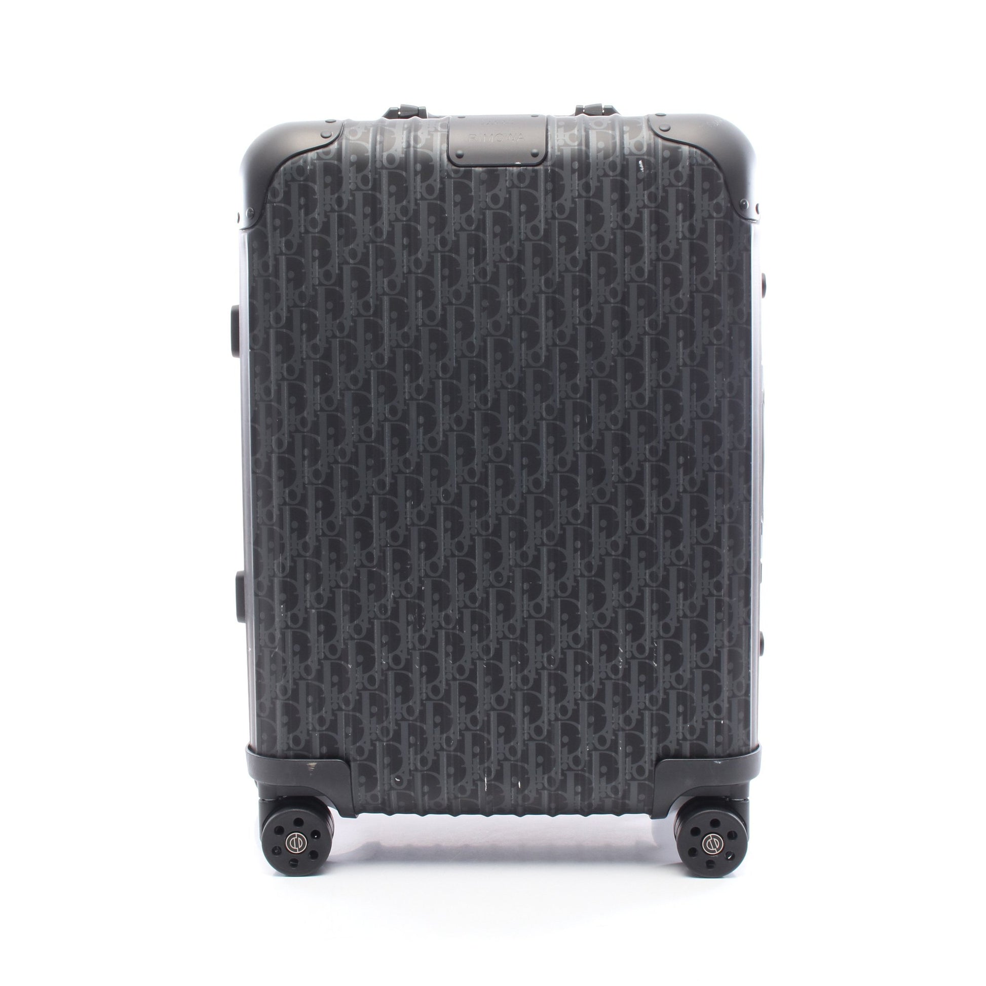 DIOR × RIMOWA オブリーク キャリーケース スーツケース アルミ ブラック クリスチャンディオール バッグ Christian Dior