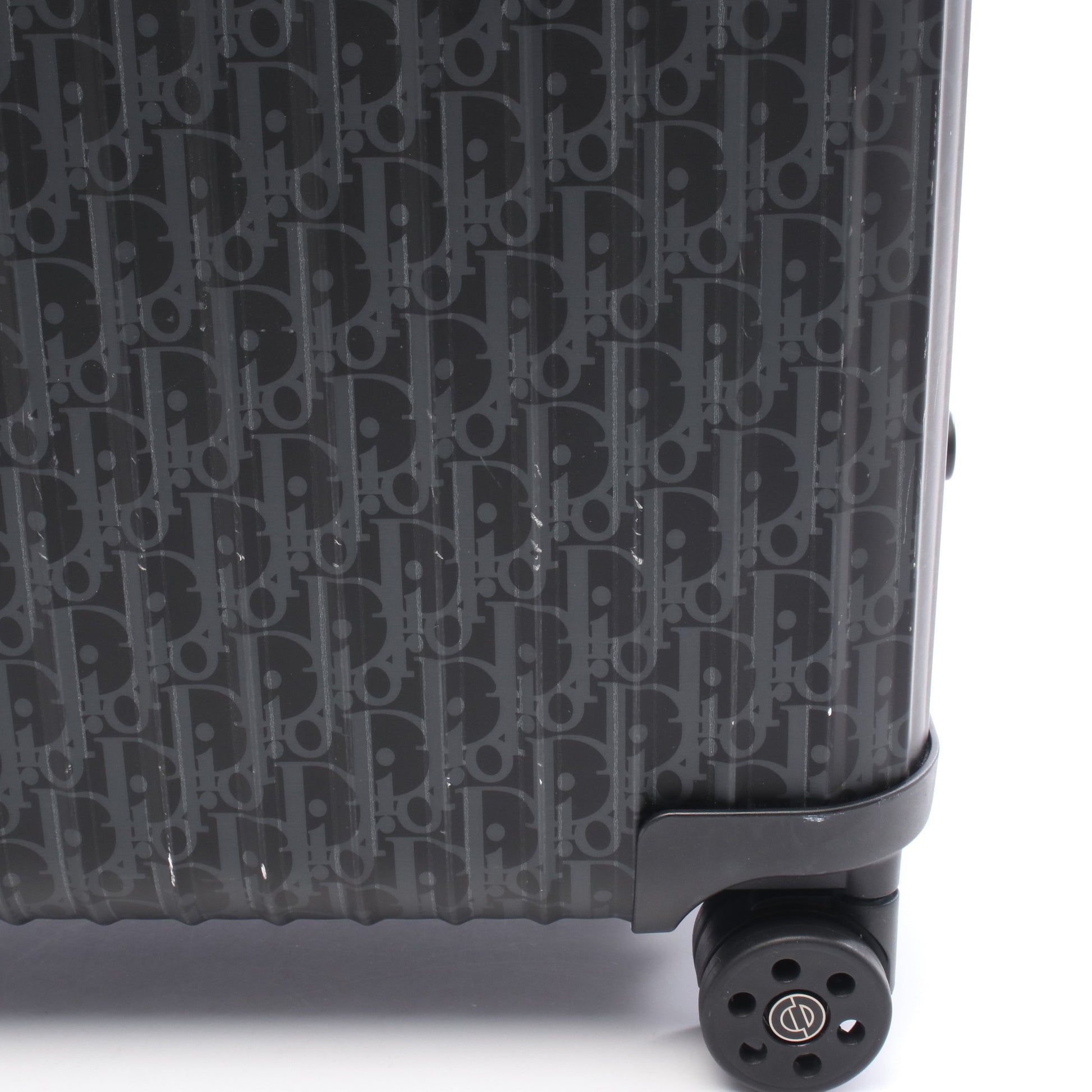 DIOR × RIMOWA オブリーク キャリーケース スーツケース アルミ ブラック クリスチャンディオール バッグ Christian Dior