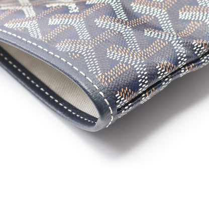 サンルイPM ハンドバッグ トートバッグ コーティングキャンバス レザー ネイビー マルチカラー ゴヤール バッグ GOYARD