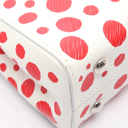 LOUIS VUITTON × yayoi kusama クリュニー MINI エピ インフィニティドット ハンドバッグ PVC レザー ブラウン 2WAY ルイヴィトン バッグ LOUIS VUITTON