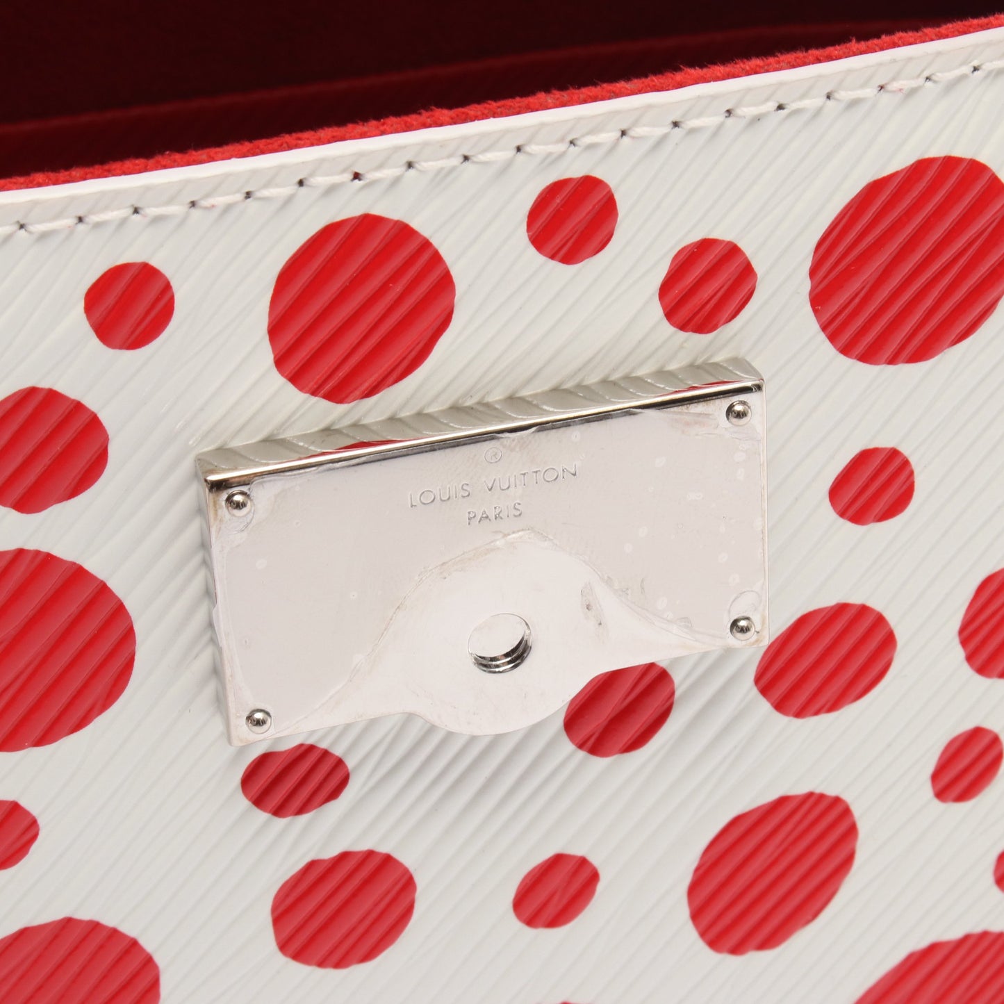 LOUIS VUITTON × yayoi kusama クリュニー MINI エピ インフィニティドット ハンドバッグ PVC レザー ブラウン 2WAY ルイヴィトン バッグ LOUIS VUITTON