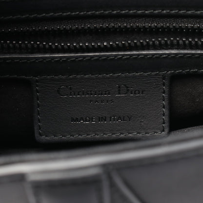サドルバッグ ハンドバッグ レザー ブラック 2WAY クリスチャンディオール バッグ Christian Dior