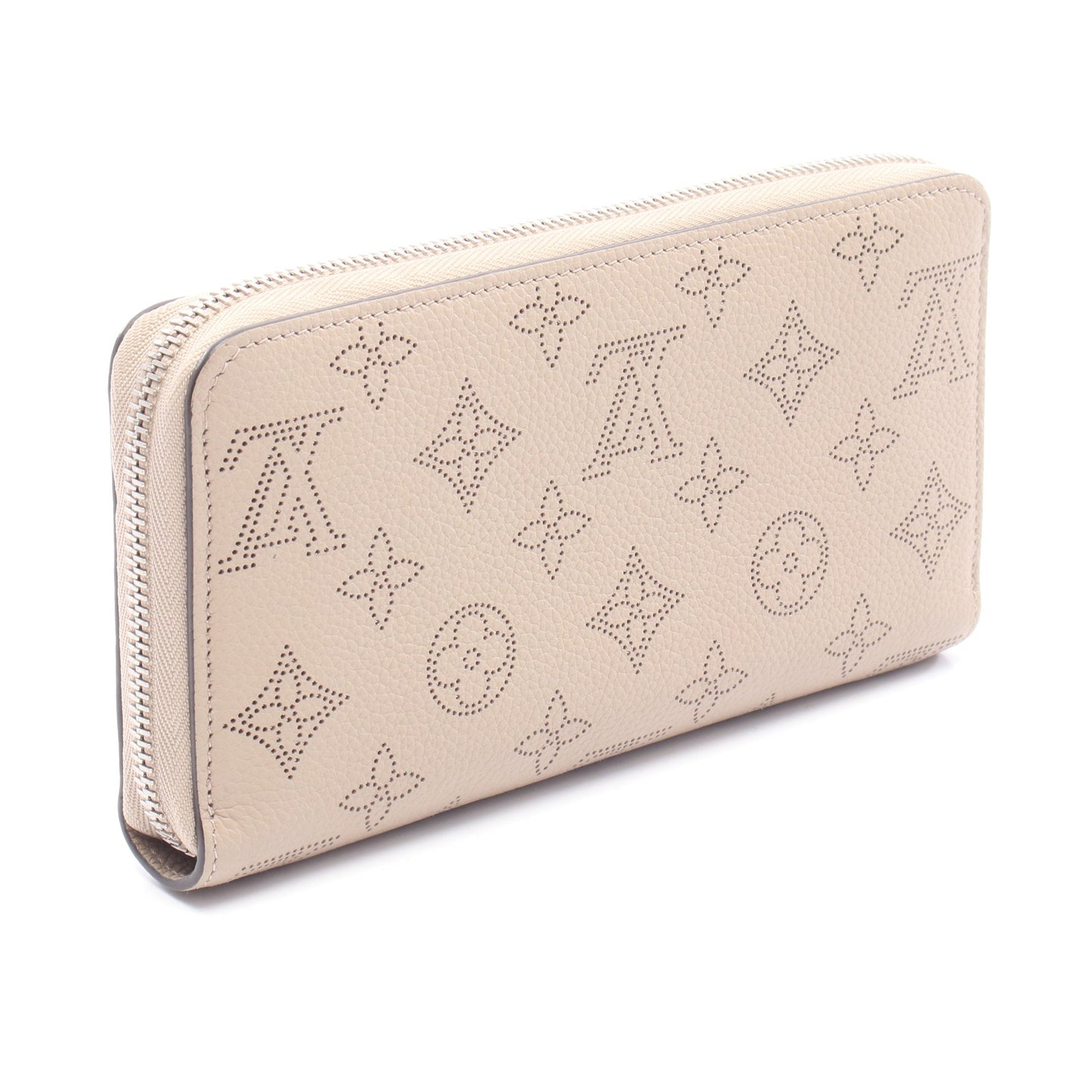ジッピーウォレット マヒナ ガレ ラウンドファスナー長財布 レザー グレーベージュ ルイヴィトン 財布・小物 LOUIS VUITTON