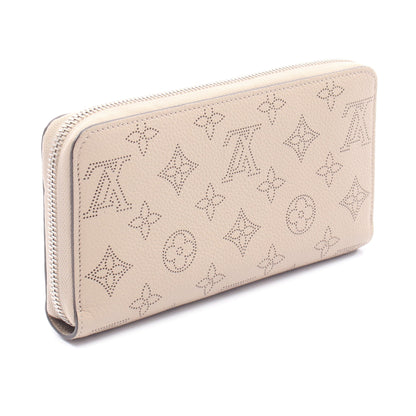 ジッピーウォレット マヒナ ガレ ラウンドファスナー長財布 レザー グレーベージュ ルイヴィトン 財布・小物 LOUIS VUITTON
