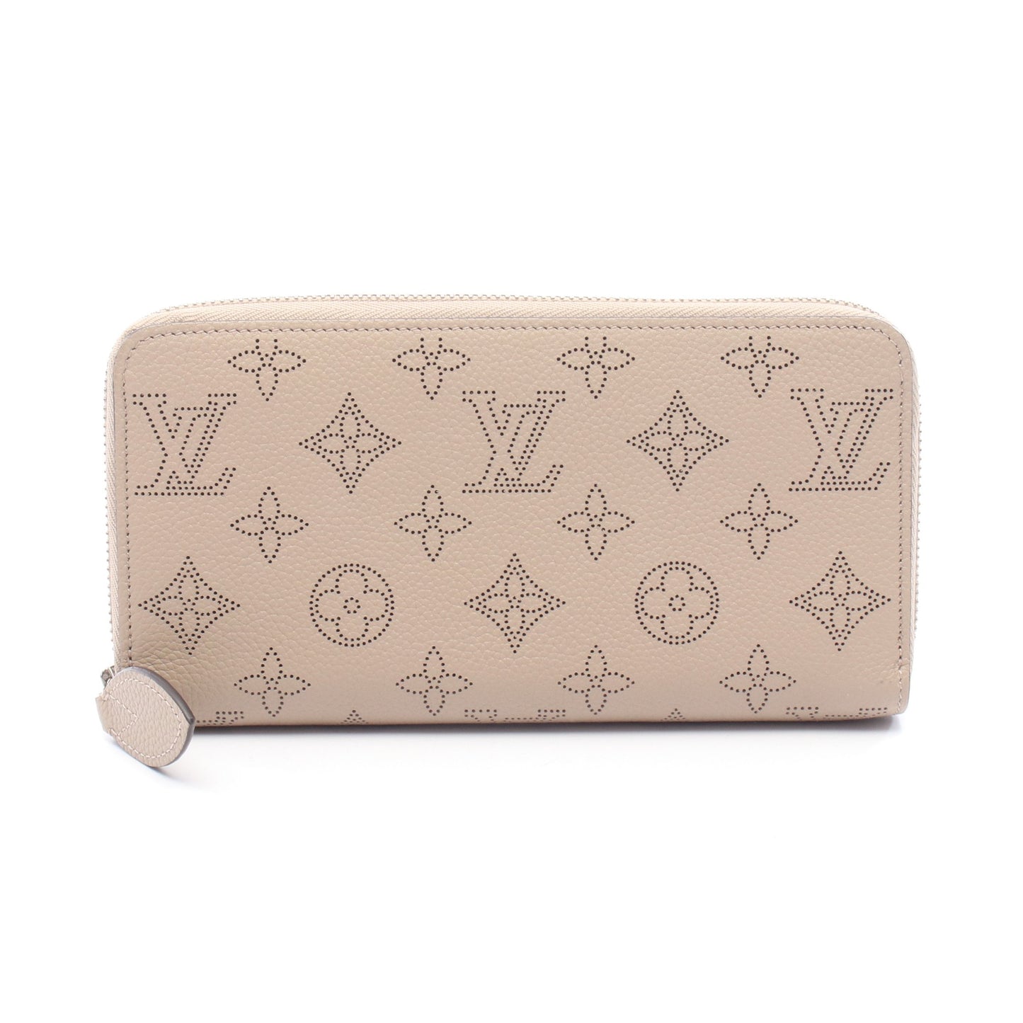 ジッピーウォレット マヒナ ガレ ラウンドファスナー長財布 レザー グレーベージュ ルイヴィトン 財布・小物 LOUIS VUITTON