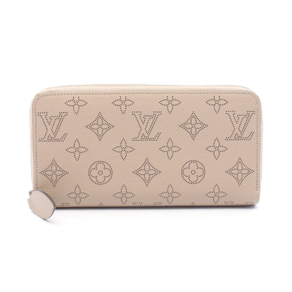 ジッピーウォレット マヒナ ガレ ラウンドファスナー長財布 レザー グレーベージュ ルイヴィトン 財布・小物 LOUIS VUITTON