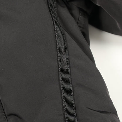 CHACAL ダウンコート ブラック フード付き モンクレール アウター MONCLER