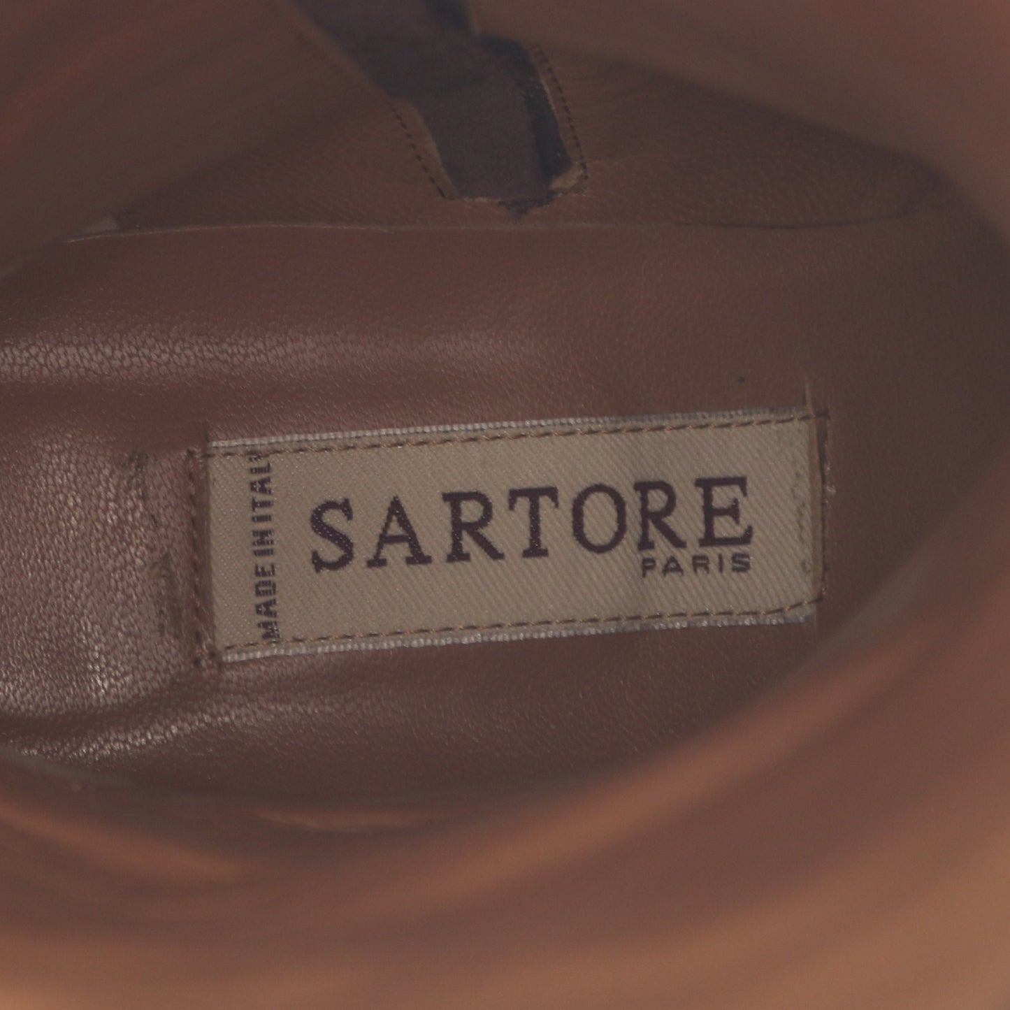 ジョッキーブーツ レザー ブラウン ブラック サルトル シューズ SARTORE