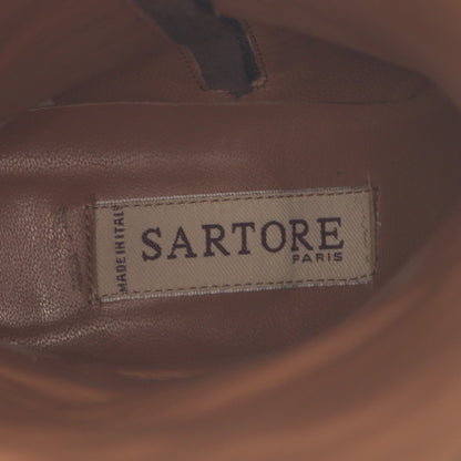 ジョッキーブーツ レザー ブラウン ブラック サルトル シューズ SARTORE