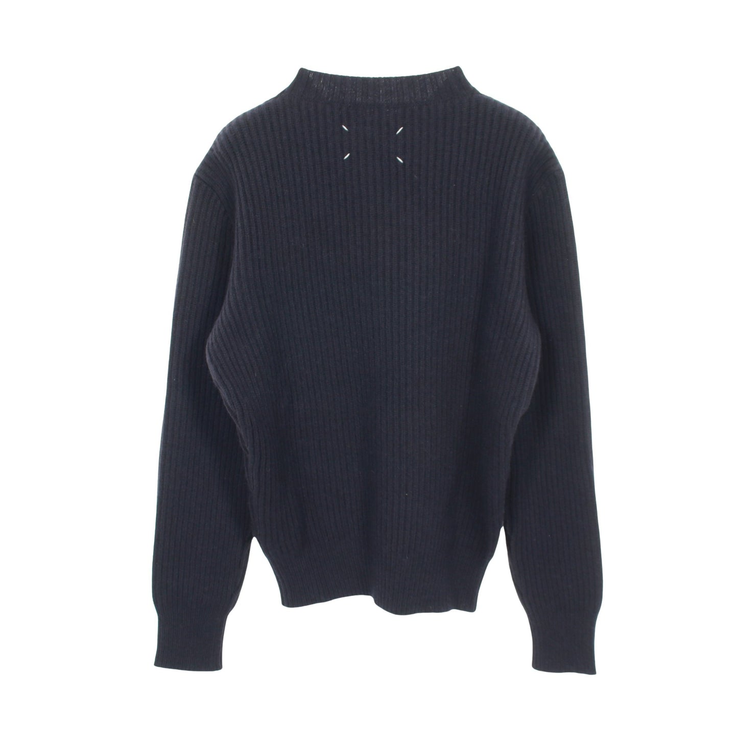 ニット クルーネック アルパカ ネイビー メゾンマルジェラ10 トップス Maison Margiela 10