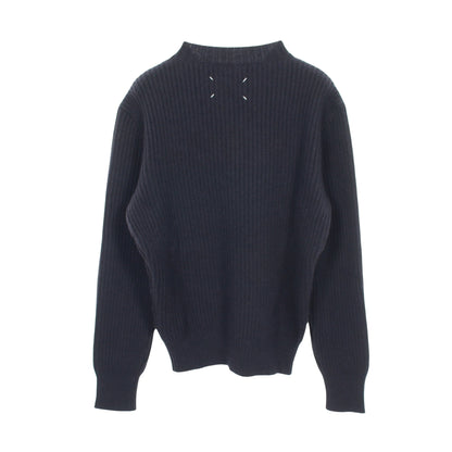 ニット クルーネック アルパカ ネイビー メゾンマルジェラ10 トップス Maison Margiela 10