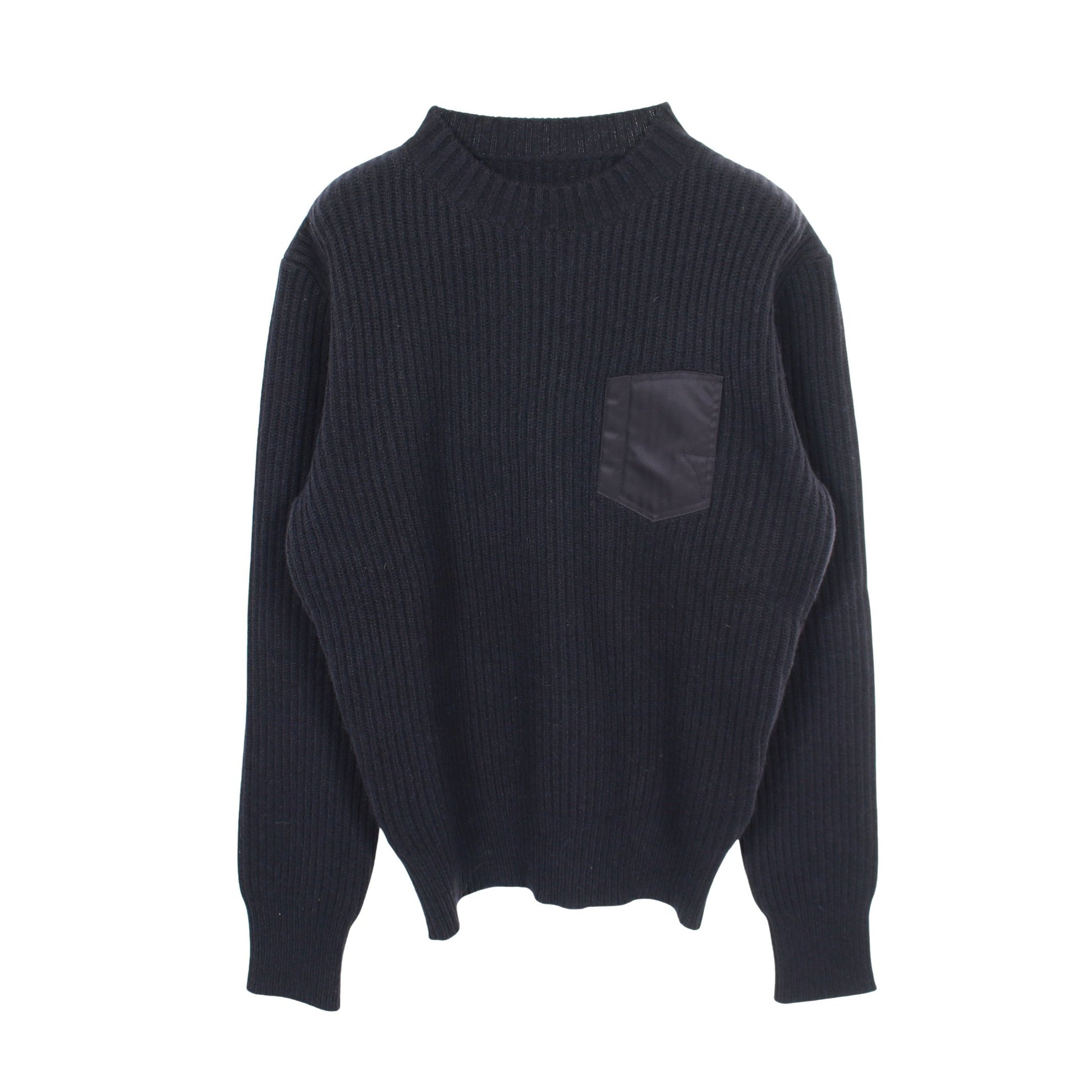 ニット クルーネック アルパカ ネイビー メゾンマルジェラ10 トップス Maison Margiela 10