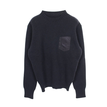 ニット クルーネック アルパカ ネイビー メゾンマルジェラ10 トップス Maison Margiela 10