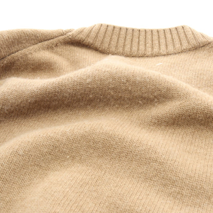 オーバーサイズ ニット クルーネック ウール ベージュ メゾンマルジェラ10 トップス Maison Margiela 10
