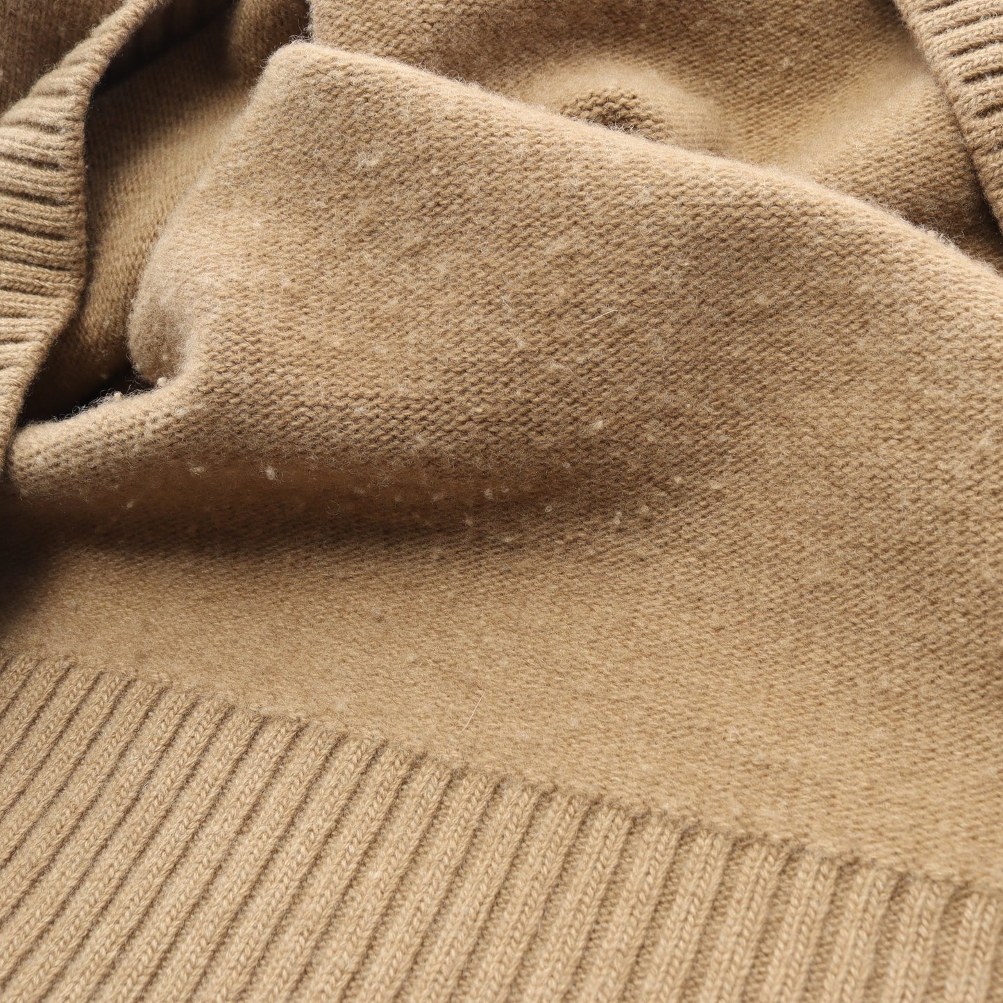 オーバーサイズ ニット クルーネック ウール ベージュ メゾンマルジェラ10 トップス Maison Margiela 10