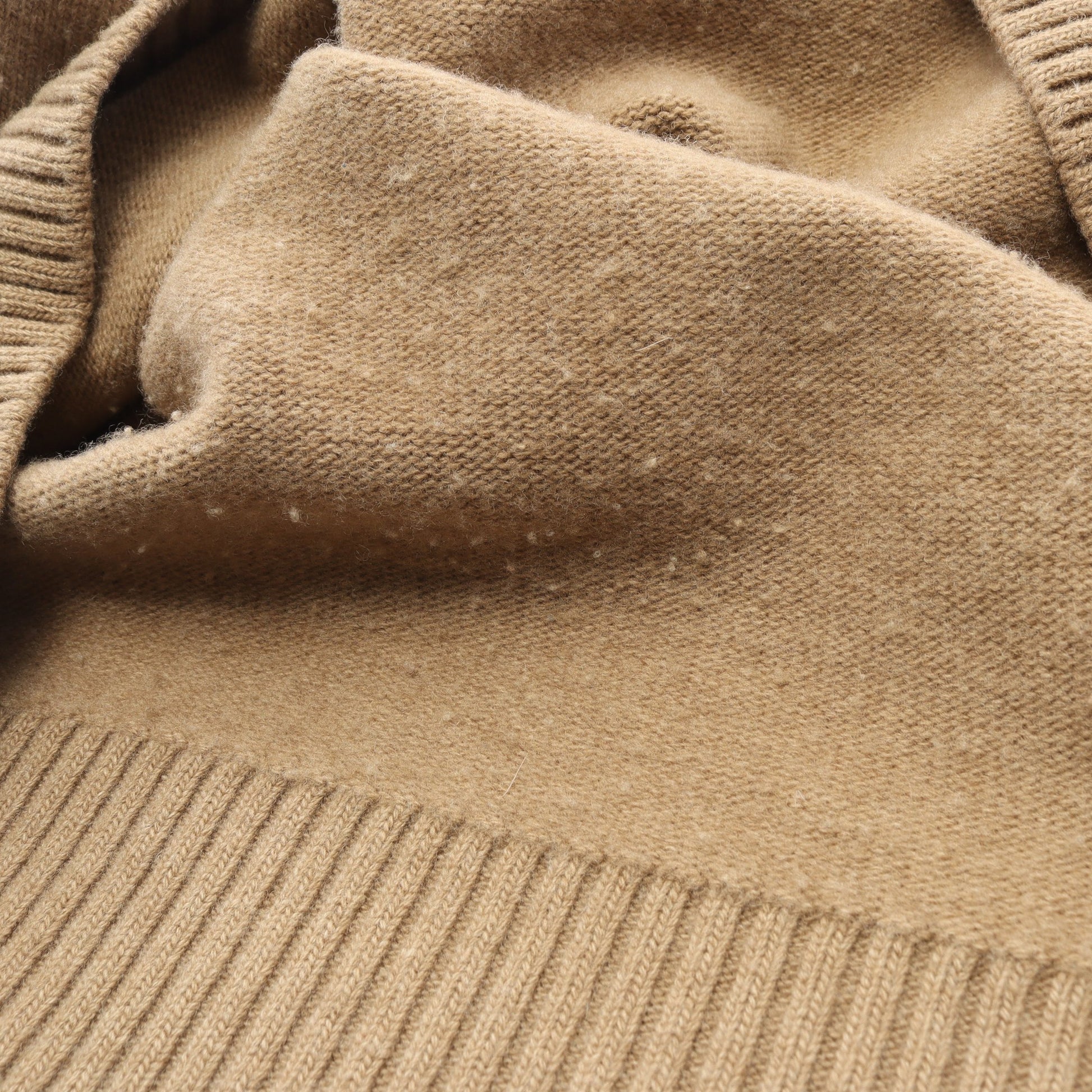 オーバーサイズ ニット クルーネック ウール ベージュ メゾンマルジェラ10 トップス Maison Margiela 10