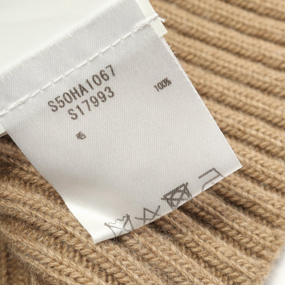 オーバーサイズ ニット クルーネック ウール ベージュ メゾンマルジェラ10 トップス Maison Margiela 10