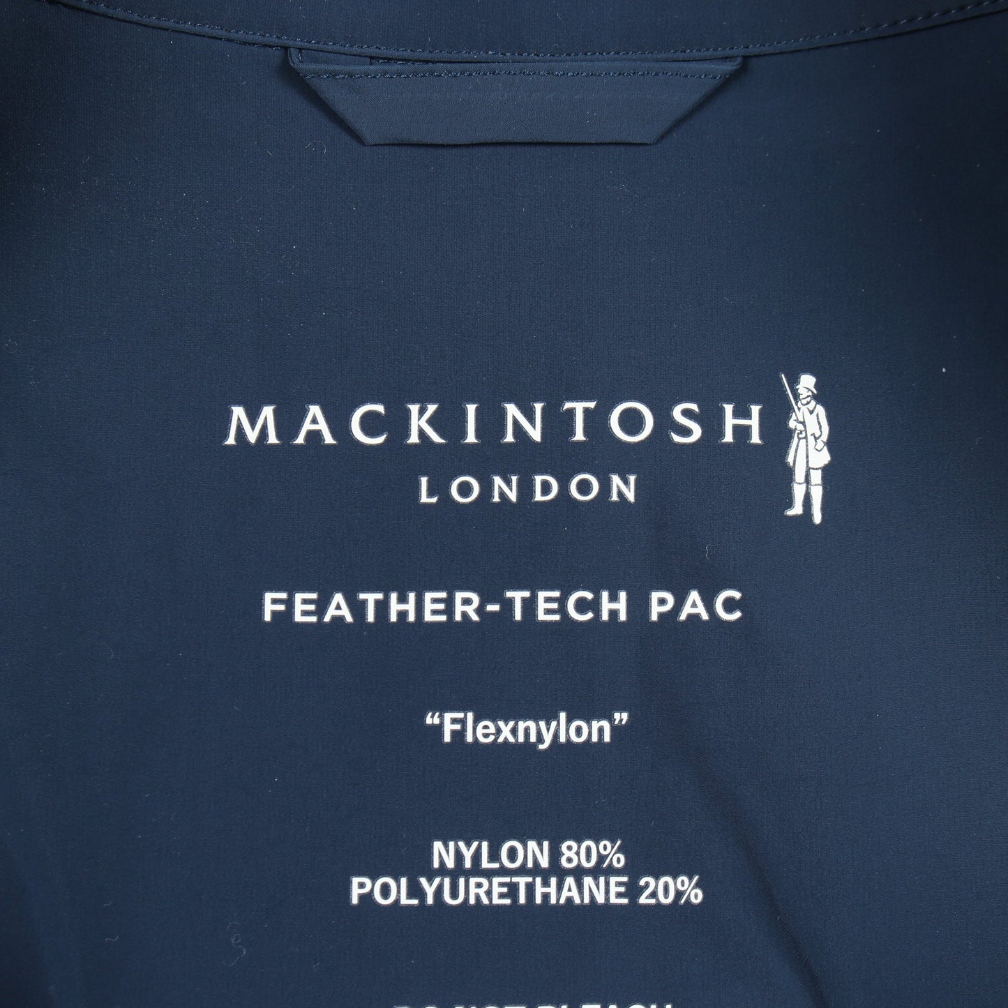 FEATHER TECH PAC ストレッチナイロン ステンカラーコート ナイロン ブルー マッキントッシュロンドン アウター MACKINTOSH LONDON