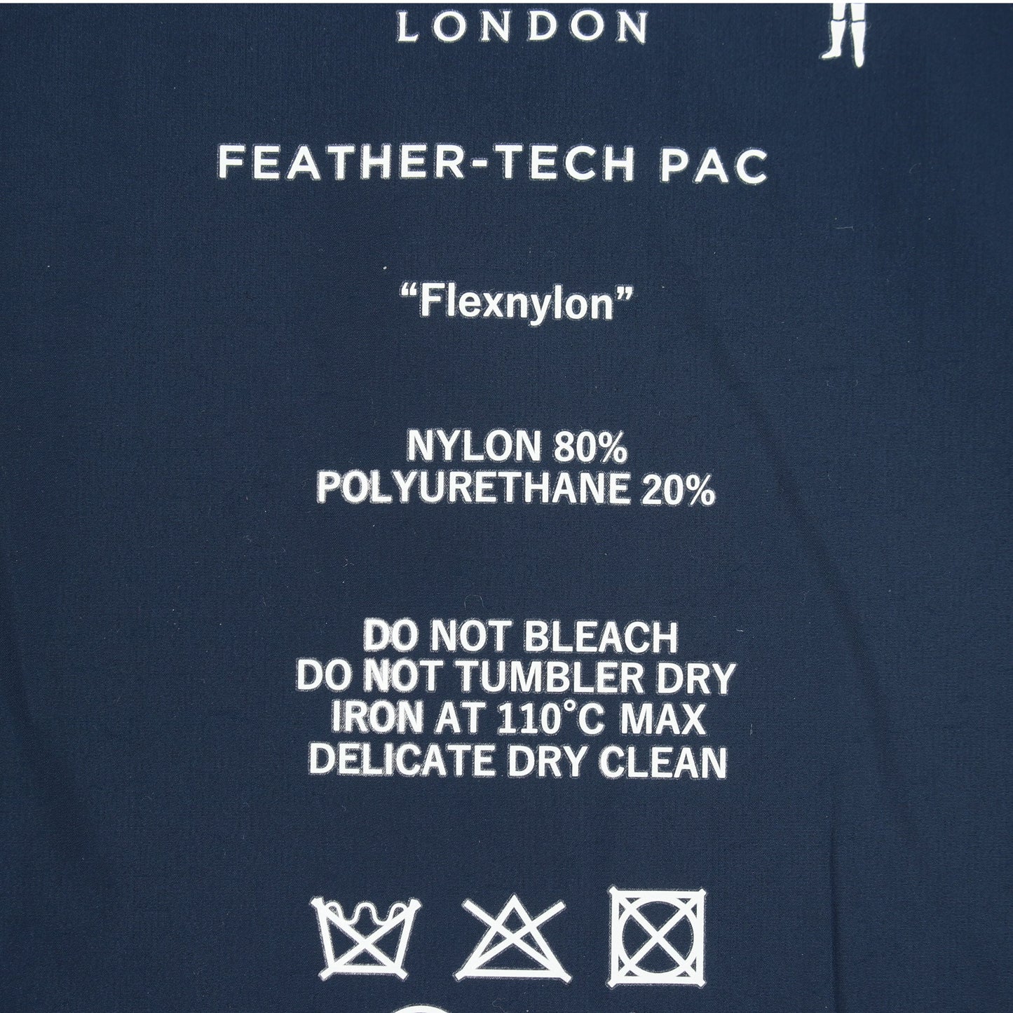 FEATHER TECH PAC ストレッチナイロン ステンカラーコート ナイロン ブルー マッキントッシュロンドン アウター MACKINTOSH LONDON