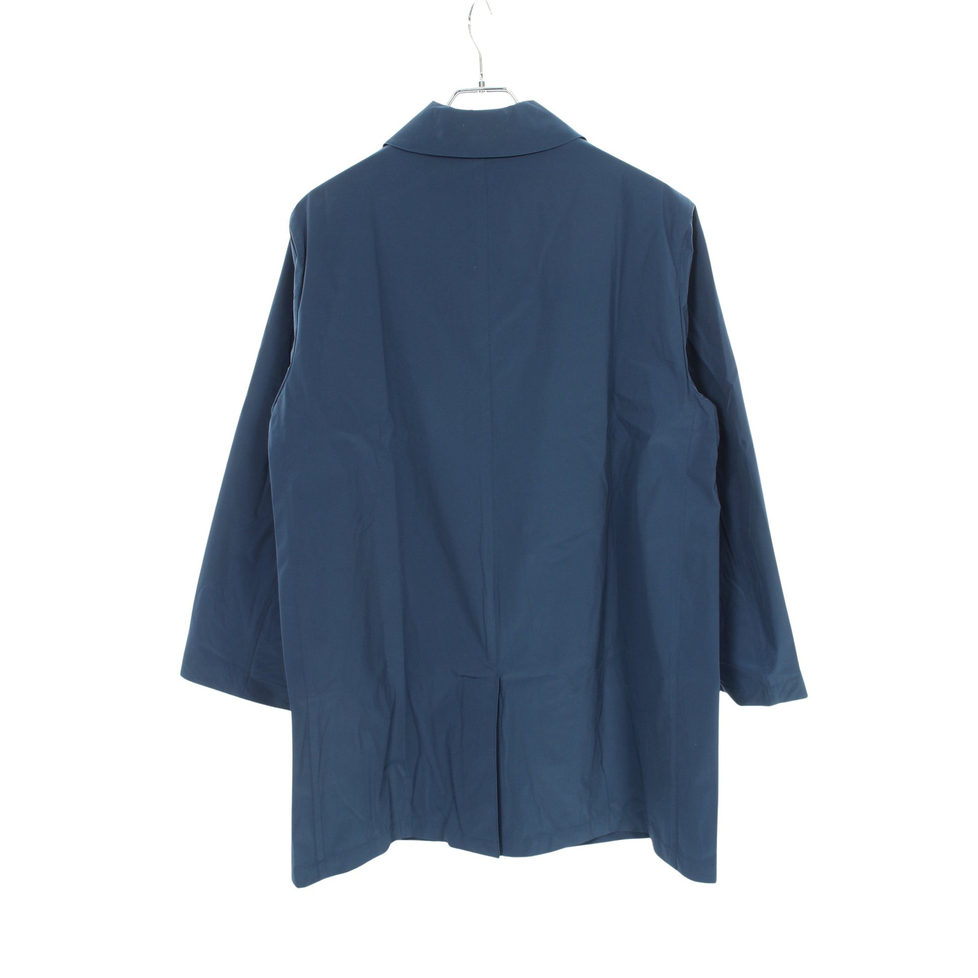 FEATHER TECH PAC ストレッチナイロン ステンカラーコート ナイロン ブルー マッキントッシュロンドン アウター MACKINTOSH LONDON