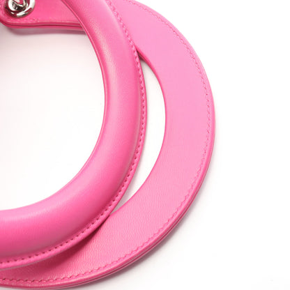 LADY DIOR レディディオール カナージュ ハンドバッグ レザー ピンクパープル 2WAY クリスチャンディオール バッグ Christian Dior