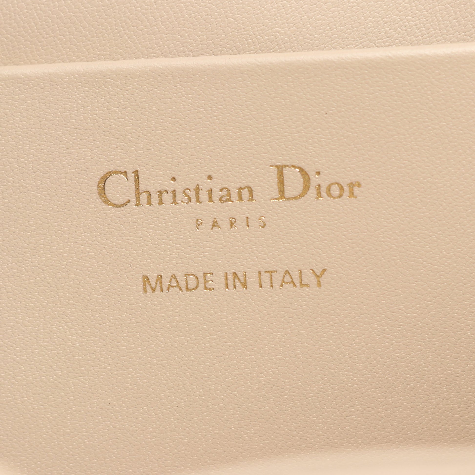 CARO カロ スモール マクロカナージュ バックパック リュックサック レザー グレーベージュ クリスチャンディオール バッグ Christian Dior