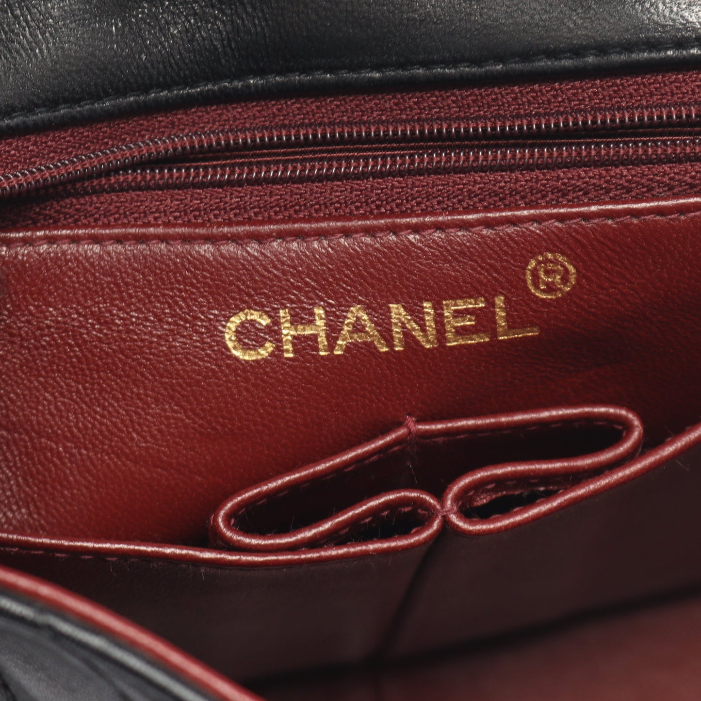ミニマトラッセ20 チェーンショルダーバッグ ラムスキン ブラック ゴールド金具 ヴィンテージ シャネル バッグ CHANEL