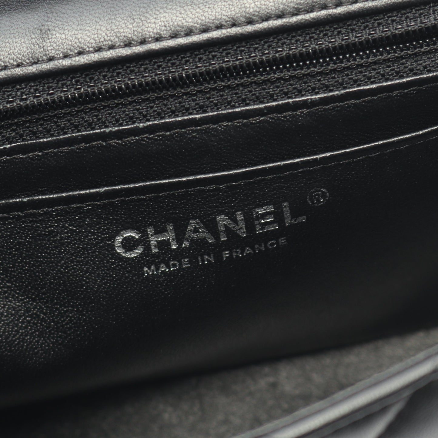ミニマトラッセ チェーンショルダーバッグ ラムスキン ブラック シルバー金具 シャネル バッグ CHANEL