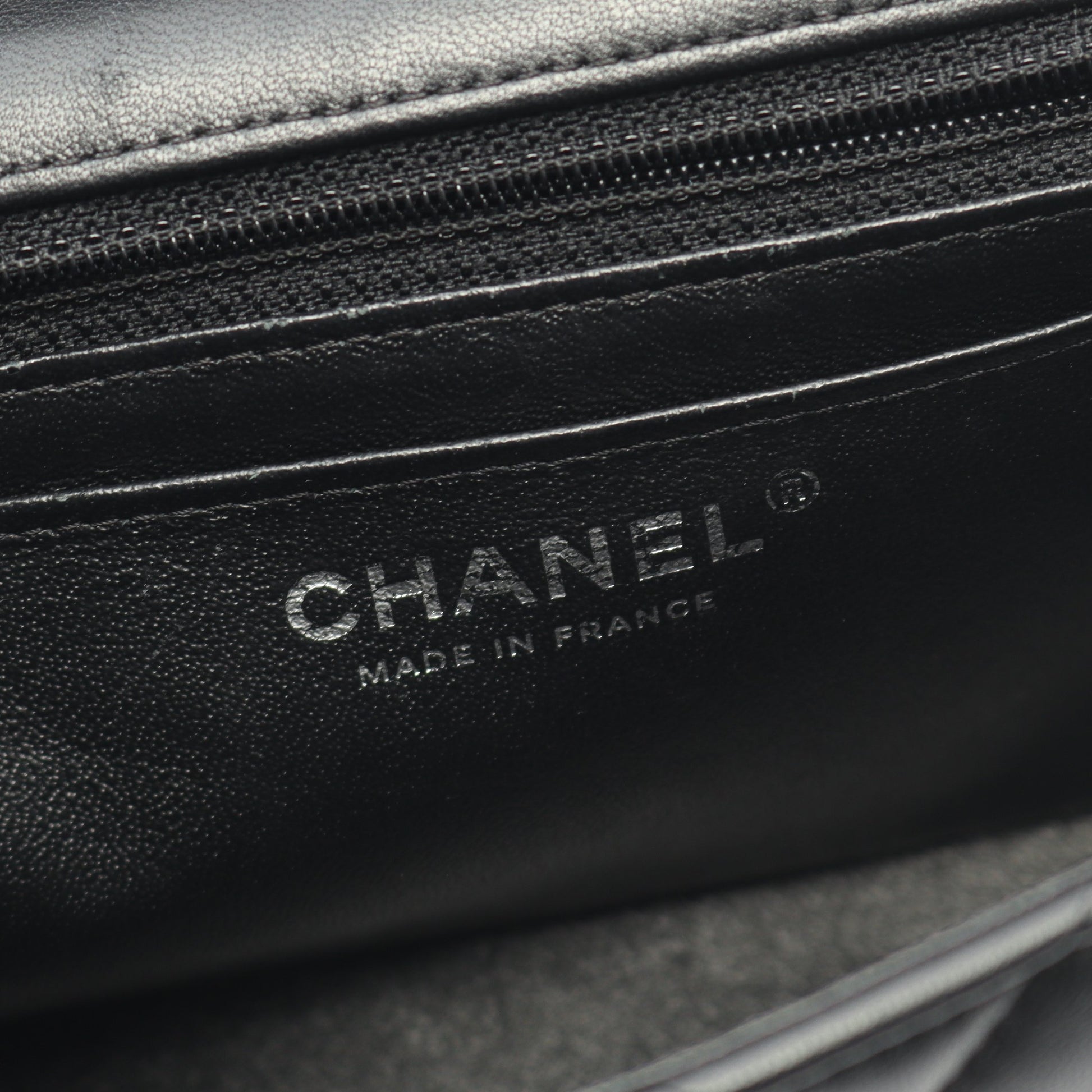 ミニマトラッセ チェーンショルダーバッグ ラムスキン ブラック シルバー金具 シャネル バッグ CHANEL