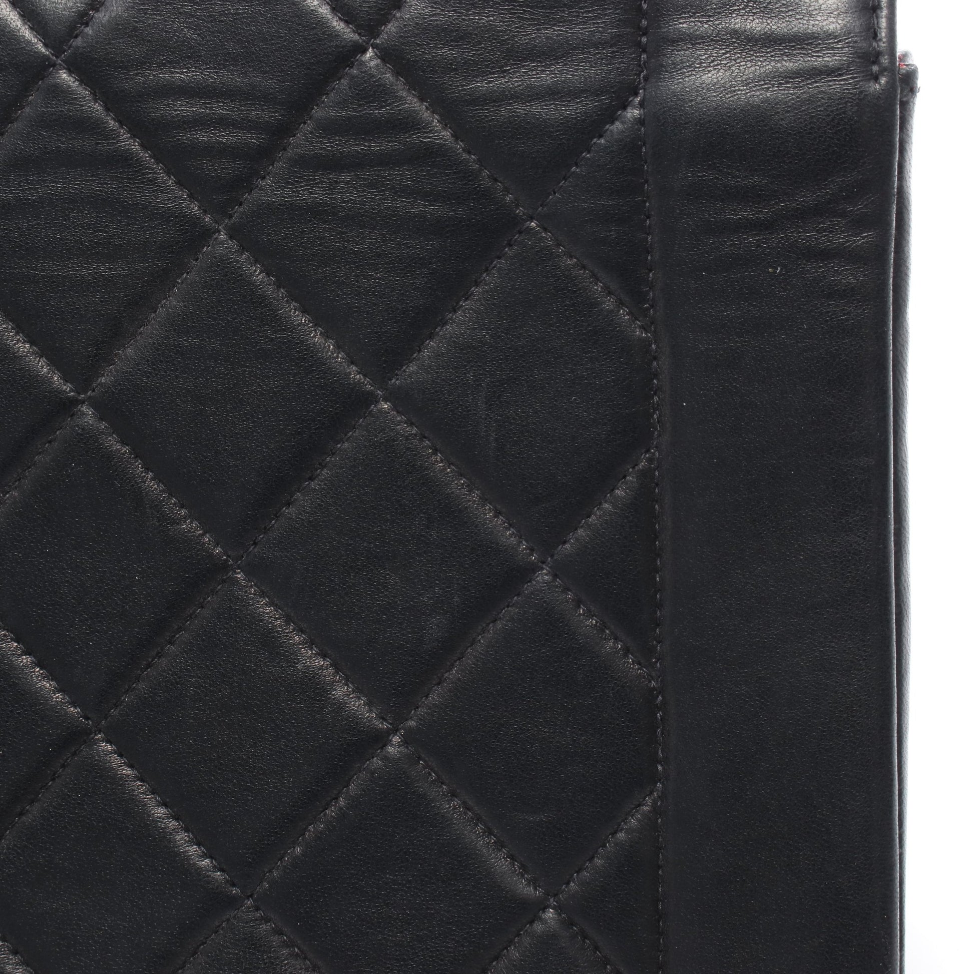 マトラッセ ダイアナフラップ チェーンショルダーバッグ ラムスキン ブラック ゴールド金具 シャネル バッグ CHANEL
