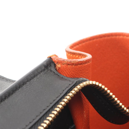 トラペーズ スモール ハンドバッグ レザー スエード オフホワイト ブラック オレンジ 2WAY セリーヌ バッグ CELINE