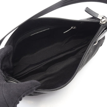 ガンチーニ ワンショルダーバッグ キャンバス レザー ブラック サルヴァトーレフェラガモ バッグ Salvatore Ferragamo