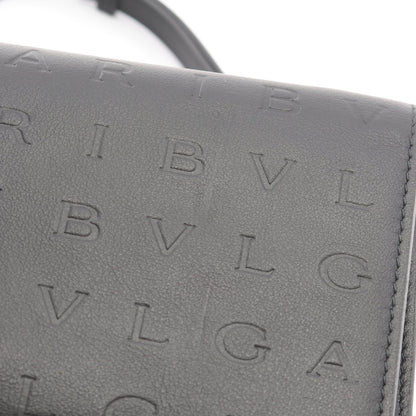インフィニートゥム チェーンウォレット レザー ブラック ブルガリ バッグ BVLGARI