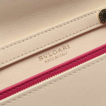 インフィニートゥム チェーンウォレット レザー アイボリー ブルガリ バッグ BVLGARI