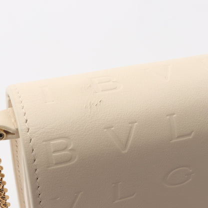 インフィニートゥム チェーンウォレット レザー アイボリー ブルガリ バッグ BVLGARI