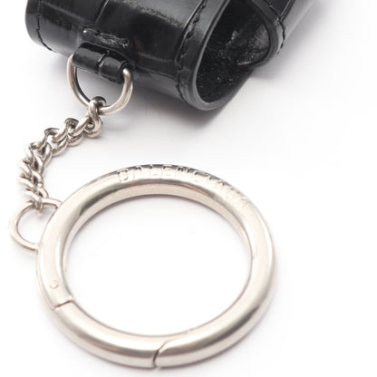 AirPodsケース イヤホンケース レザー ブラック クロコ型押し バレンシアガ 財布・小物 BALENCIAGA