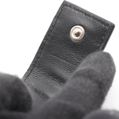 AirPodsケース イヤホンケース レザー ブラック クロコ型押し バレンシアガ 財布・小物 BALENCIAGA